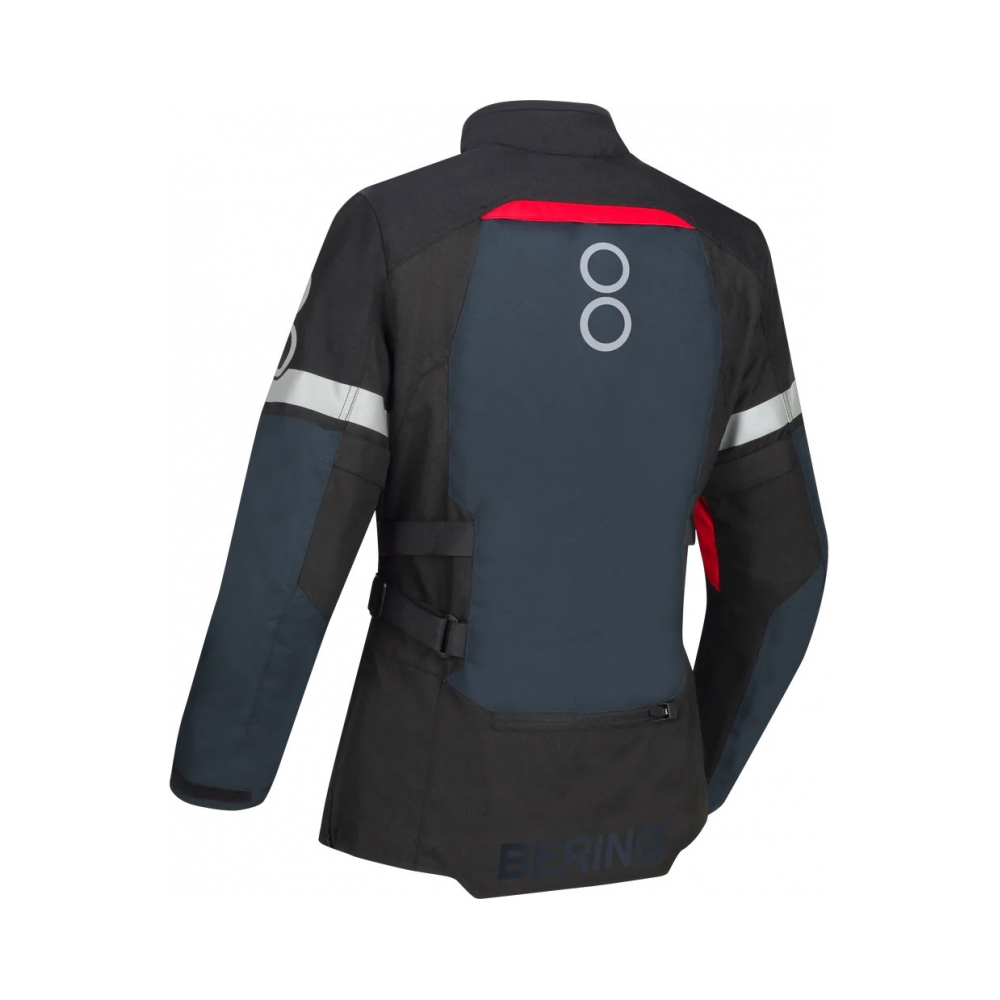 Bering Дамско яке Halifax - EN 17353 Black/Anthracite/Red - изглед 2