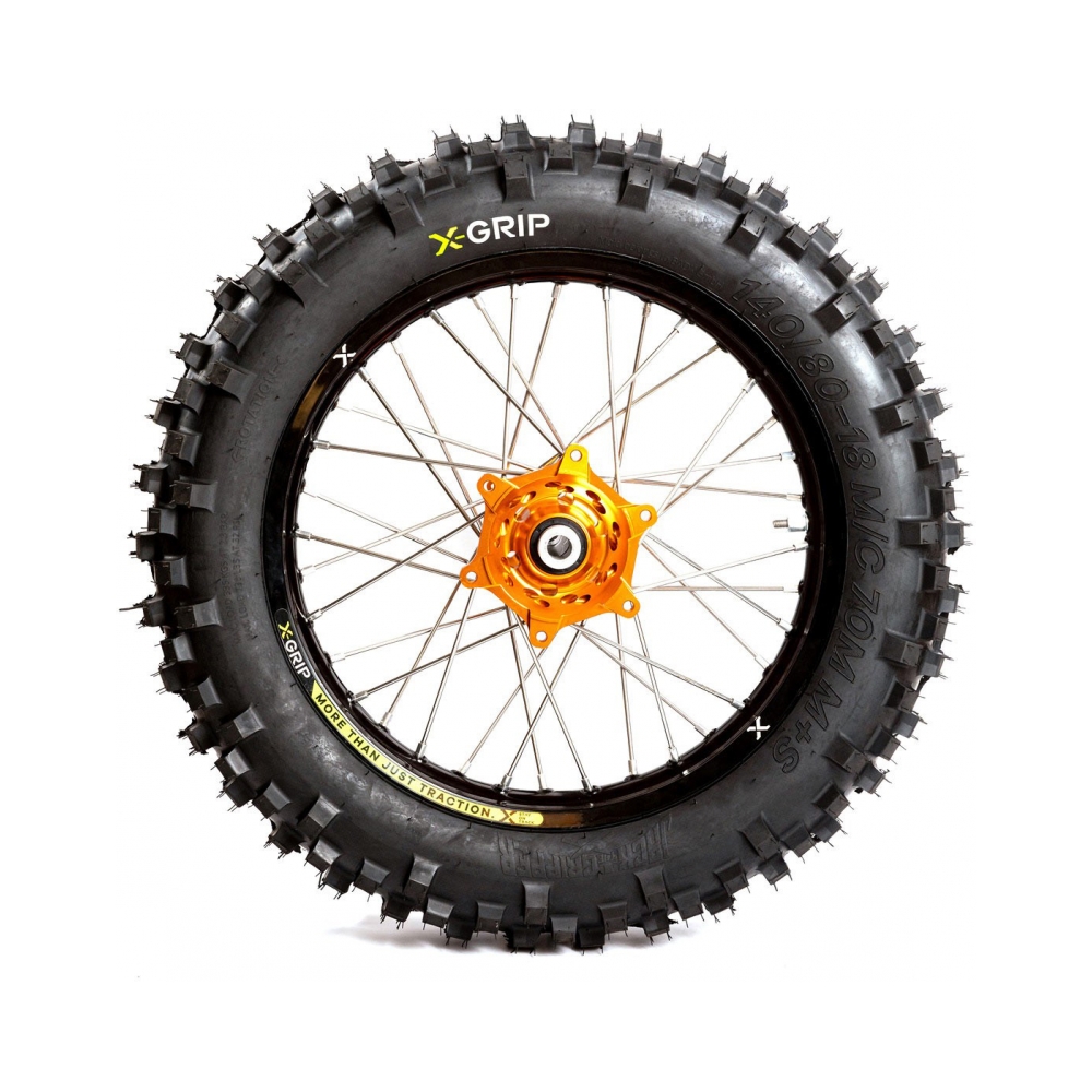 X-Grip Задна гума X-GRIP Jack the Gripper 120/90-18 M/C 65M TT M+S Soft - изглед 2