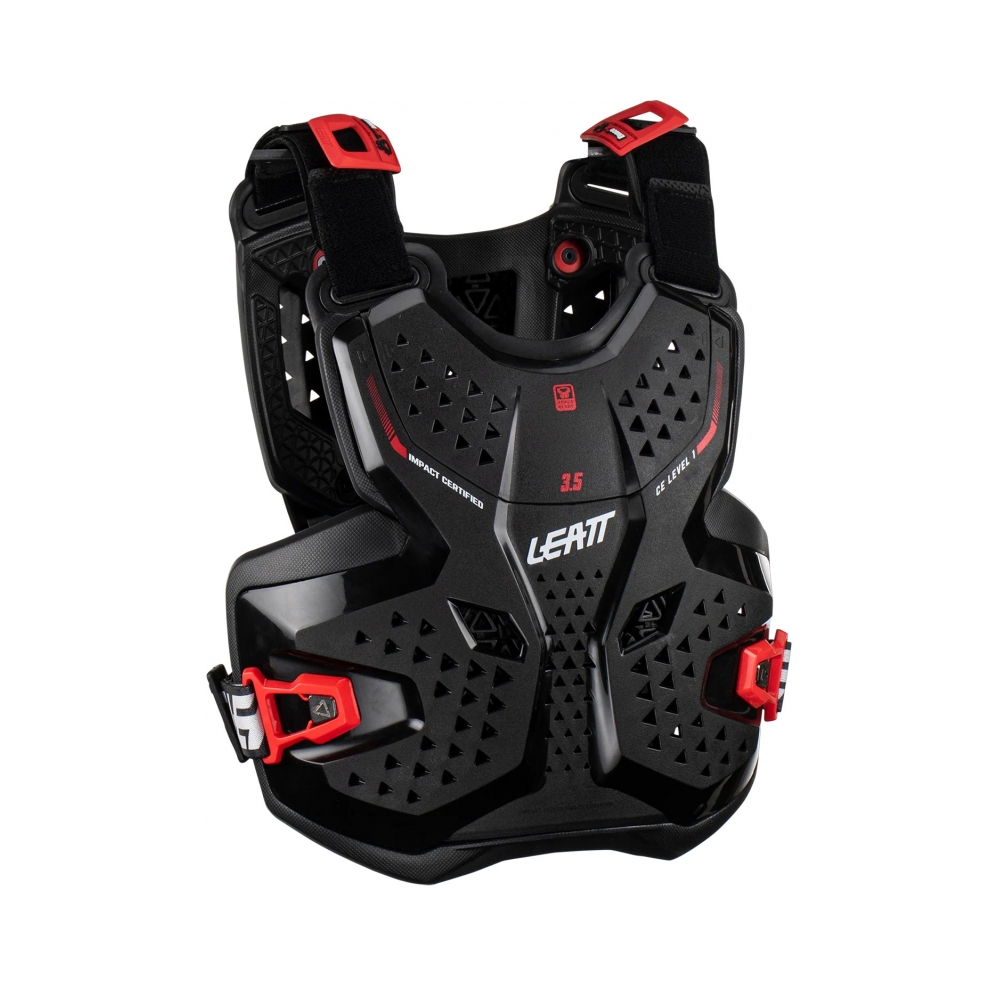 Leatt Детски нагръдник 3.5 Black/Red - изглед 1