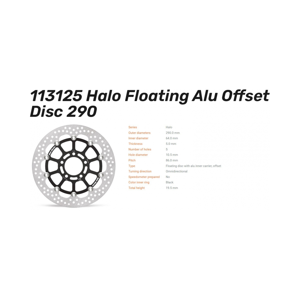 Moto-Master Спирачен диск Halo преден Suzuki GSF600N/S 95-04, GSX600F 98-02, GSX-F750 98-03, SV650N/S 99-02 - изглед 2 - BobiMX.com Moto-Master Спирачен диск Halo преден Suzuki GSF600N/S 95-04, GSX600F 98-02, GSX-F750 98-03, SV650N/S 99-02 - изглед 2