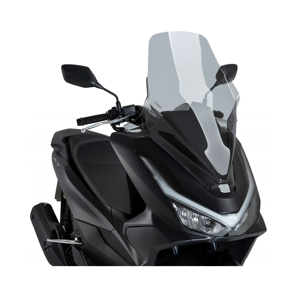 Puig Слюда V-Tech Line Touring Honda PCX125 2025 Smoke - изглед 2 - BobiMX.com Puig Слюда V-Tech Line Touring Honda PCX125 2025 Smoke - изглед 2