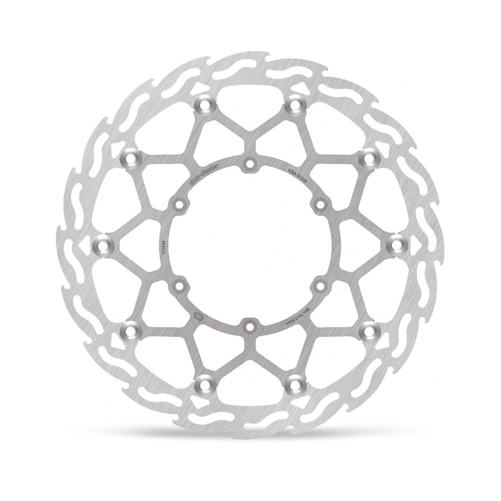 Moto-Master Спирачен диск Supermoto Street Flame 320mm преден Yamaha YZ250F 01-25, YZ450F 03-25; Suzuki RM125/250 89-08, DR-Z400S 00-17 - изглед 1