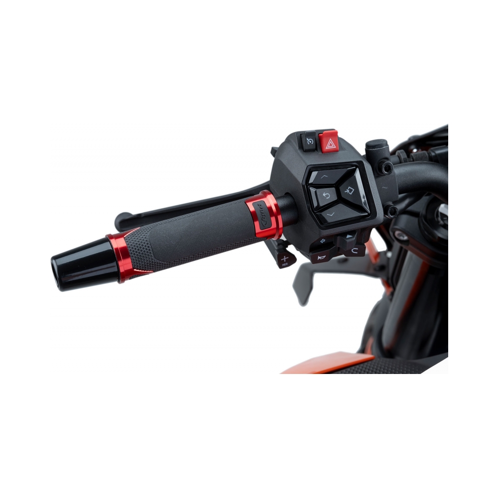 Puig Дръжки Revving 119mm червен - изглед 2