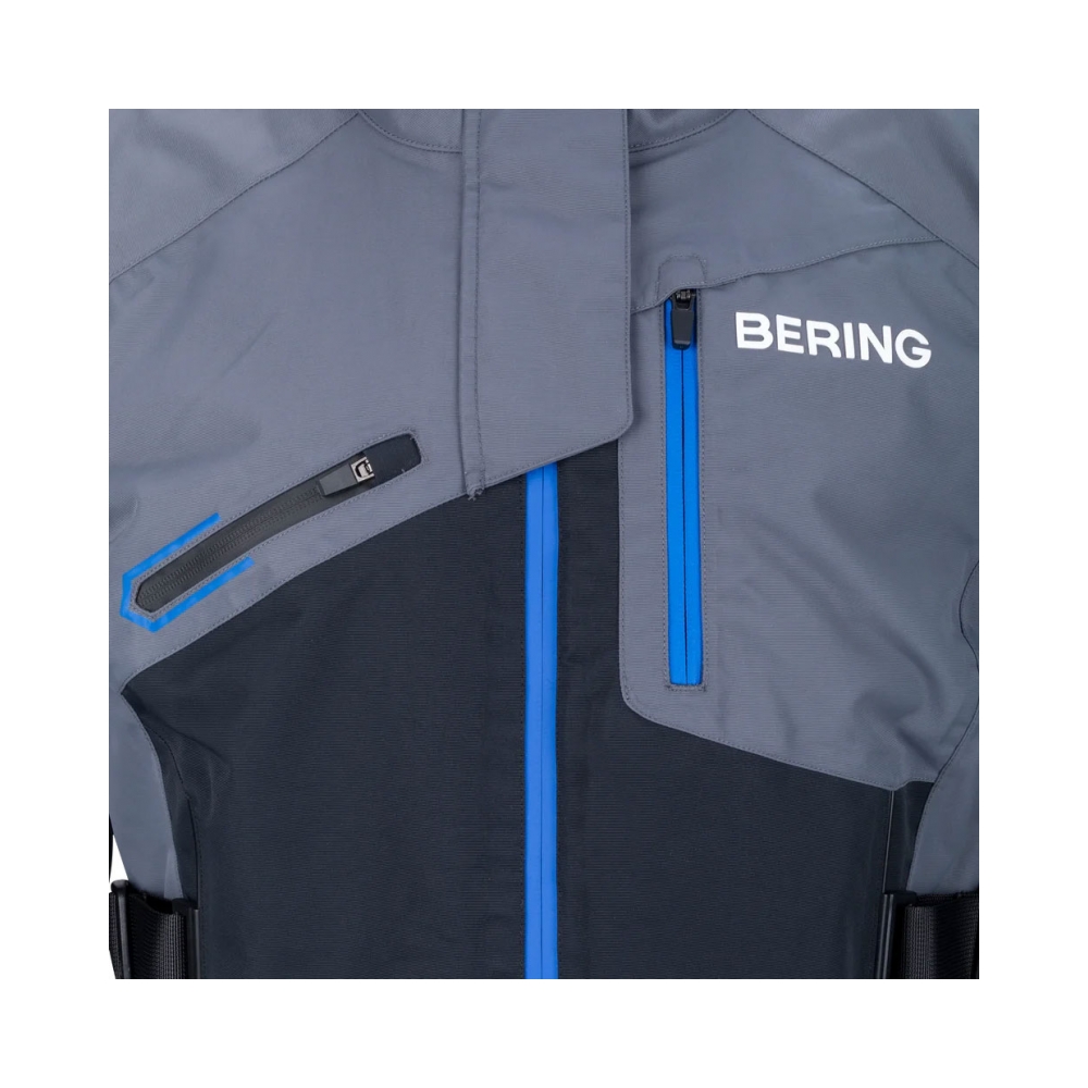 Bering Яке Oxygen Grey Black Blue - изглед 6
