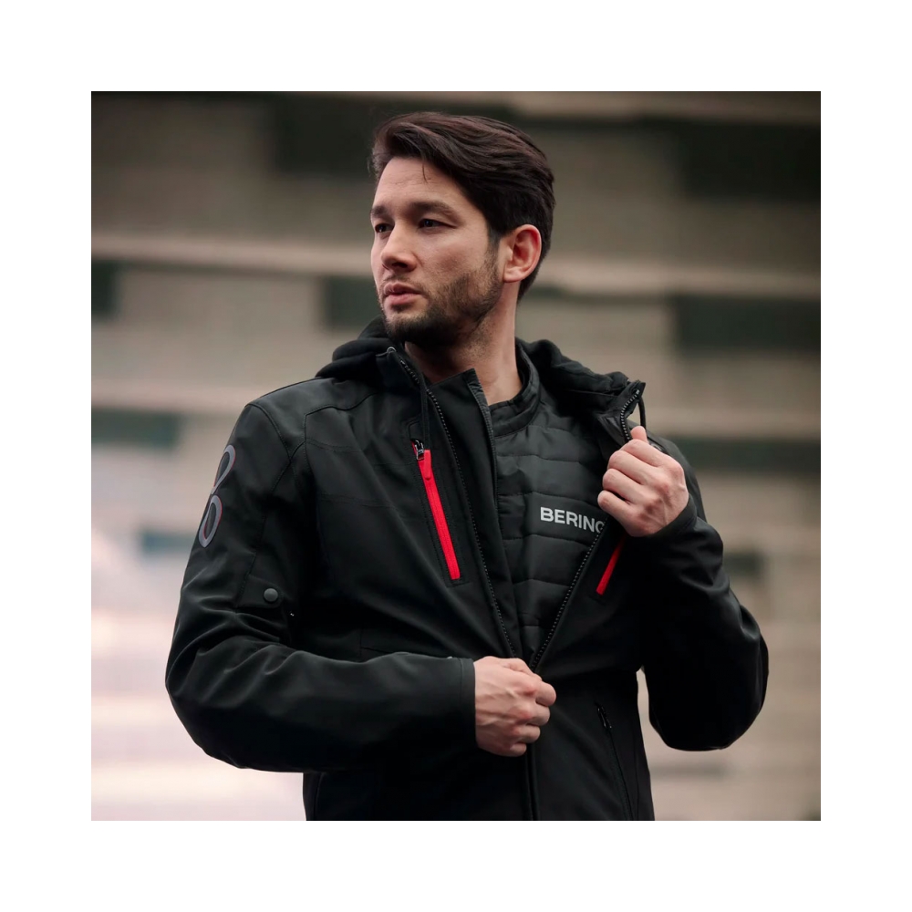 Bering Яке Rotor Softshell Black - изглед 3