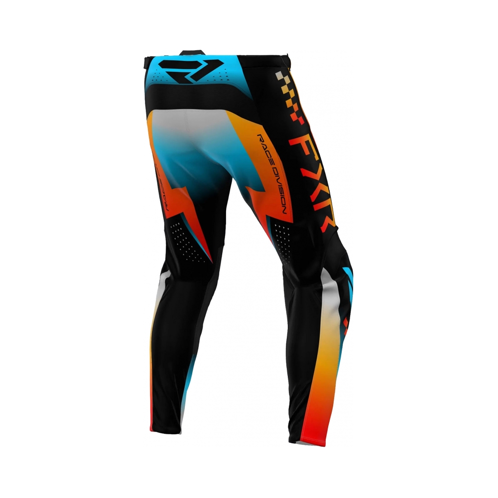 FXR Панталон Clutch Pro MX26 Grey Sky Orange - изглед 2