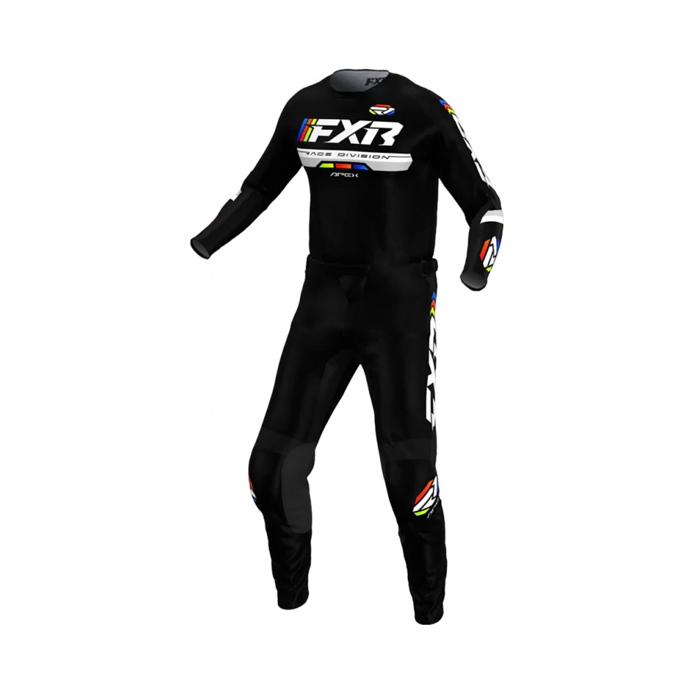 FXR Тениска Apex MX26 Black - изглед 3