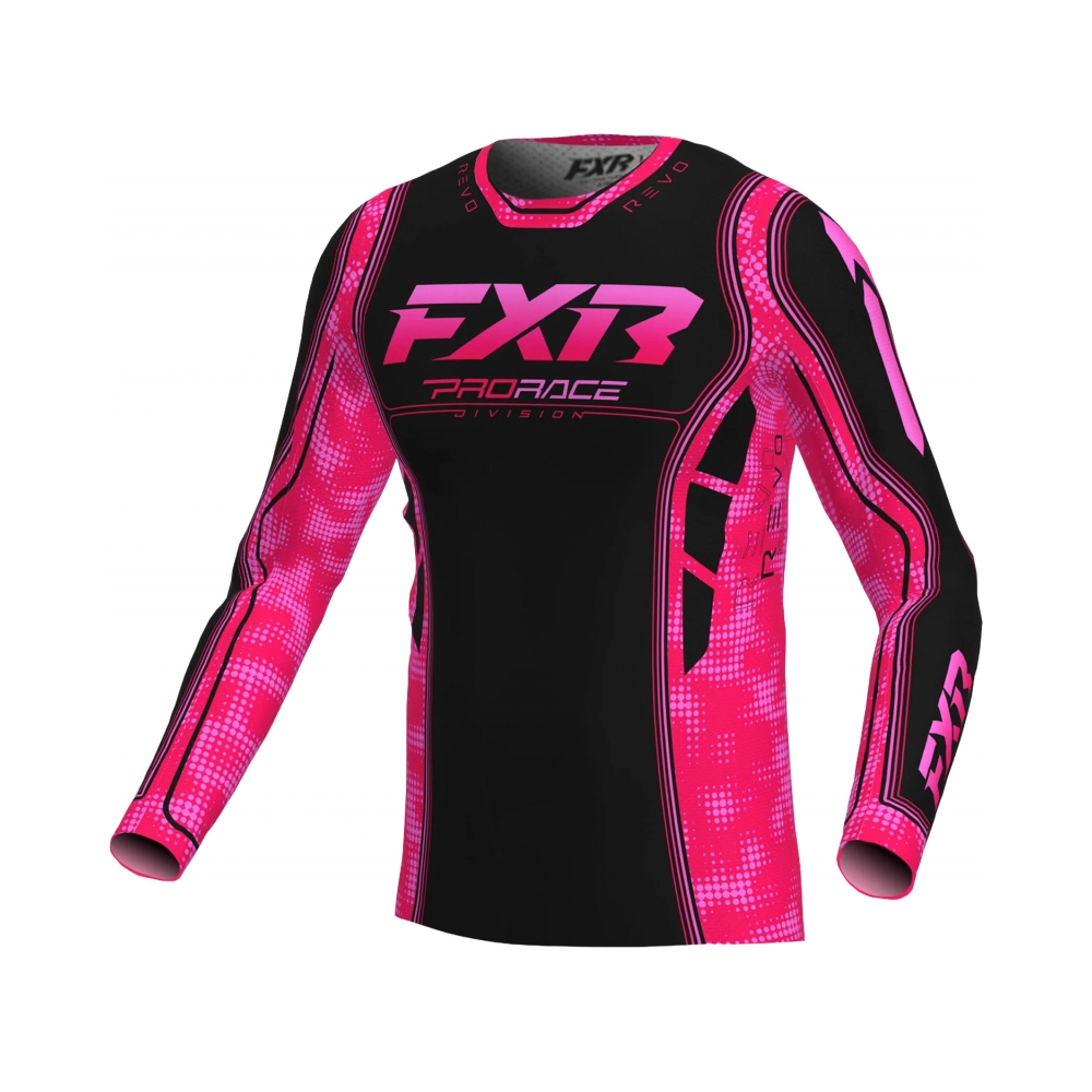 FXR Тениска Revo Velocity MX26 Razzle - изглед 1