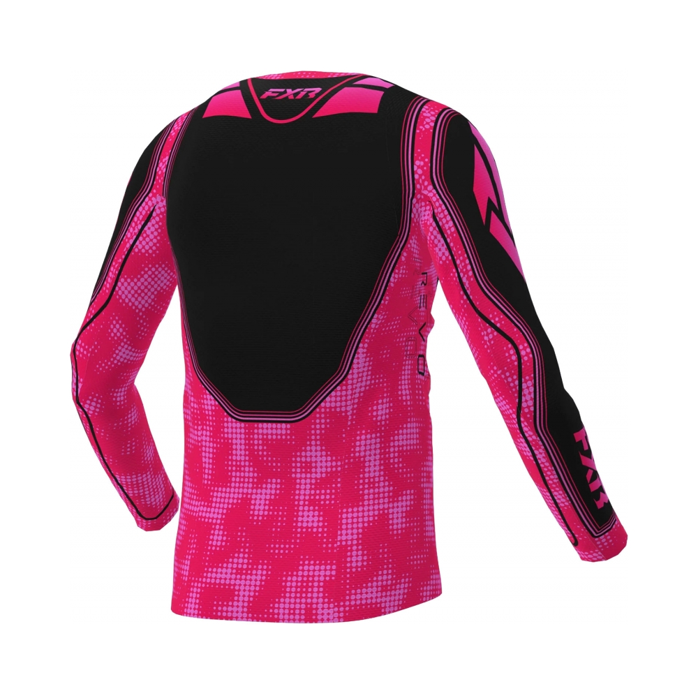 FXR Тениска Revo Velocity MX26 Razzle - изглед 2