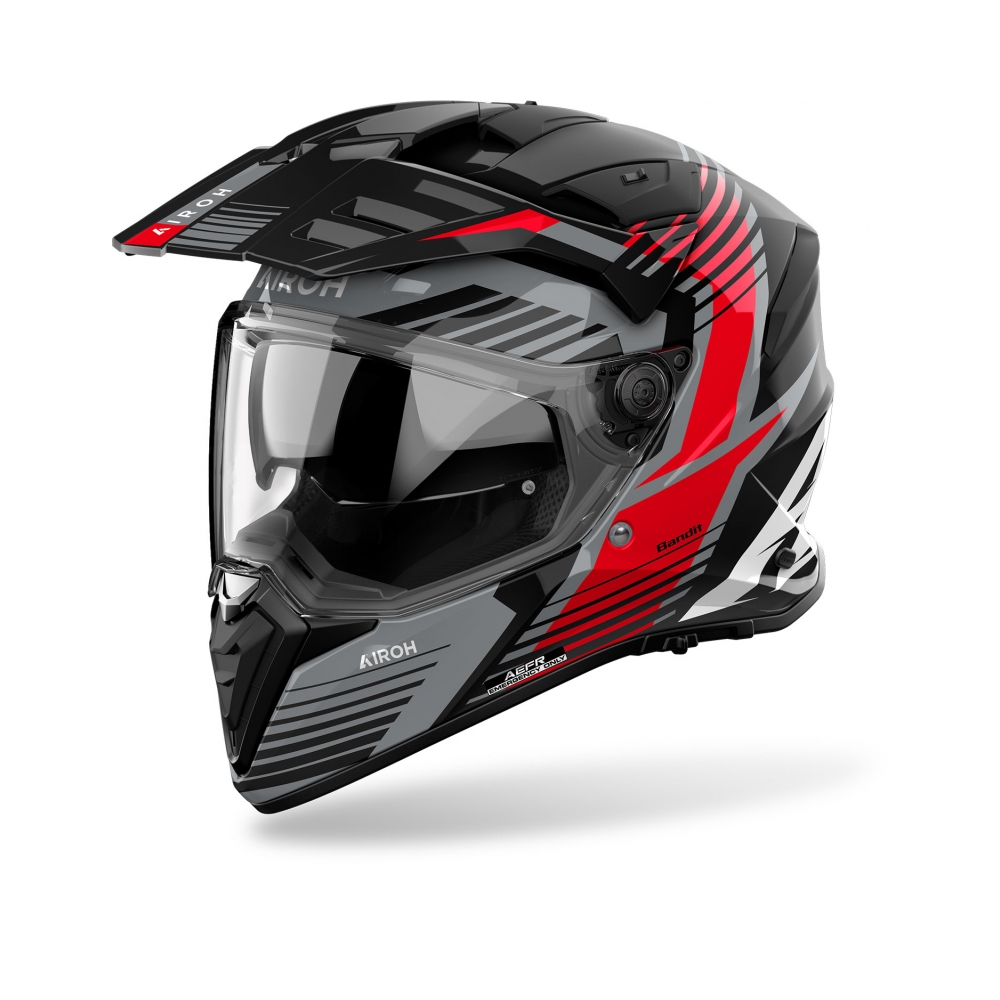 Airoh Каска Bandit Spicy Red Gloss - изглед 1