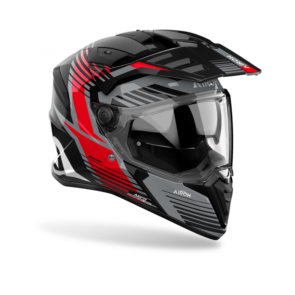 Airoh Каска Bandit Spicy Red Gloss - изглед 2