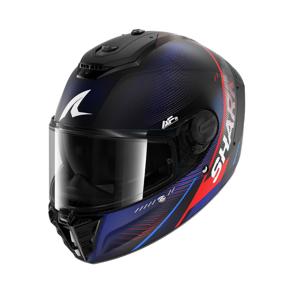 Shark Каска Spartan RS Speed-Tech Mat Black Blue Red - изглед 1