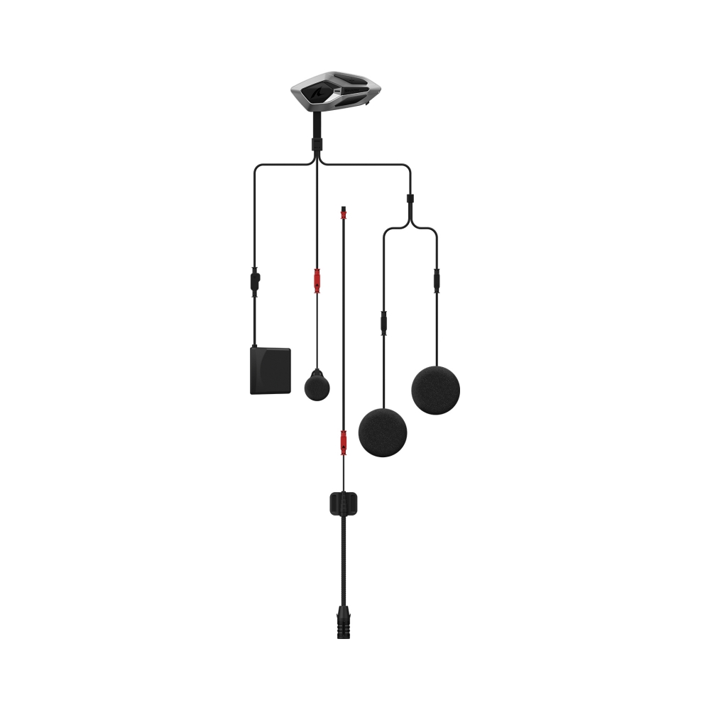 Shark Интерком Sena за Shark MW Mesh Duo сив 2бр устройствa - изглед 3