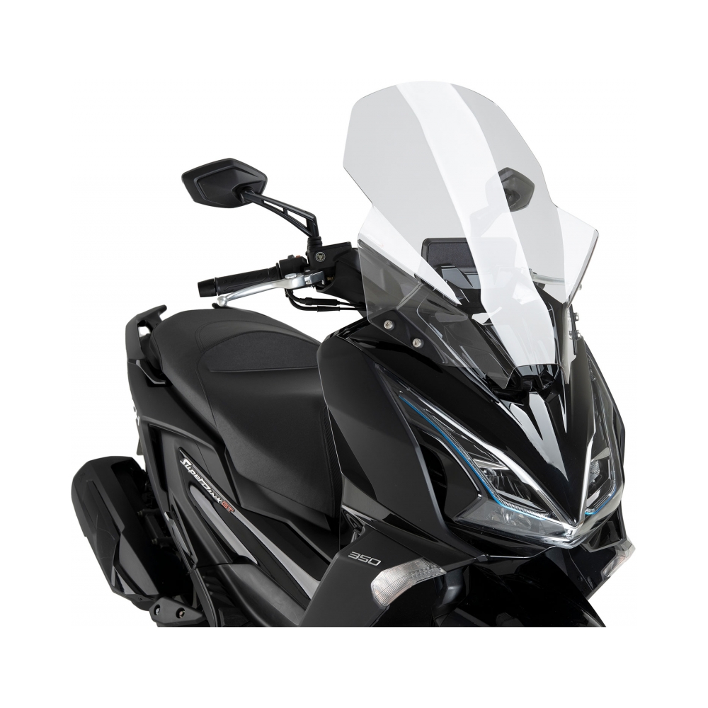 Puig Слюда V-Tech Line Touring Kymco Super Dink 125GT/ 350GT 25-26 Clear - изглед 2