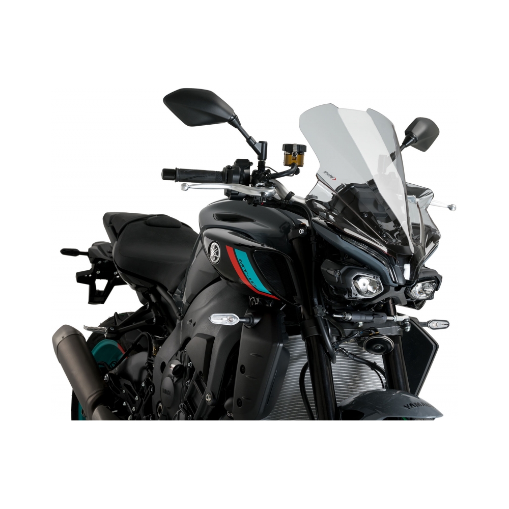 Puig Слюда New Generation Touring Yamaha MT-10 22-26, MT-10 SP 20-26 Smoke - изглед 3