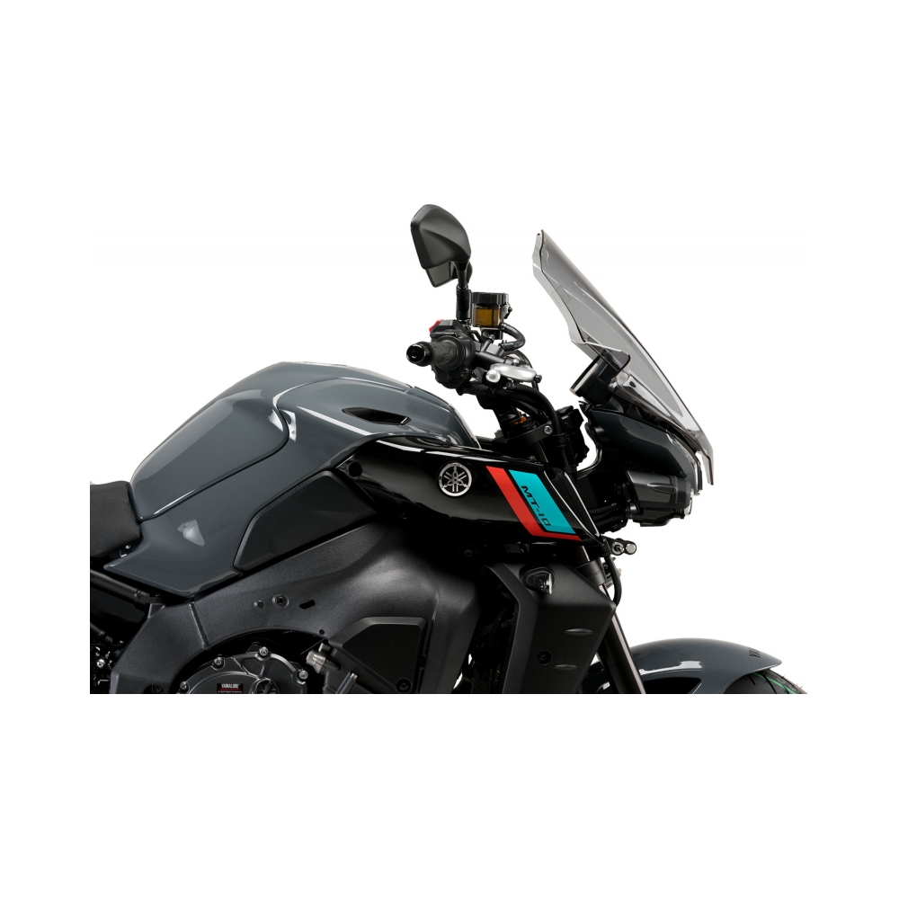 Puig Слюда New Generation Touring Yamaha MT-10 22-26, MT-10 SP 20-26 Smoke - изглед 5