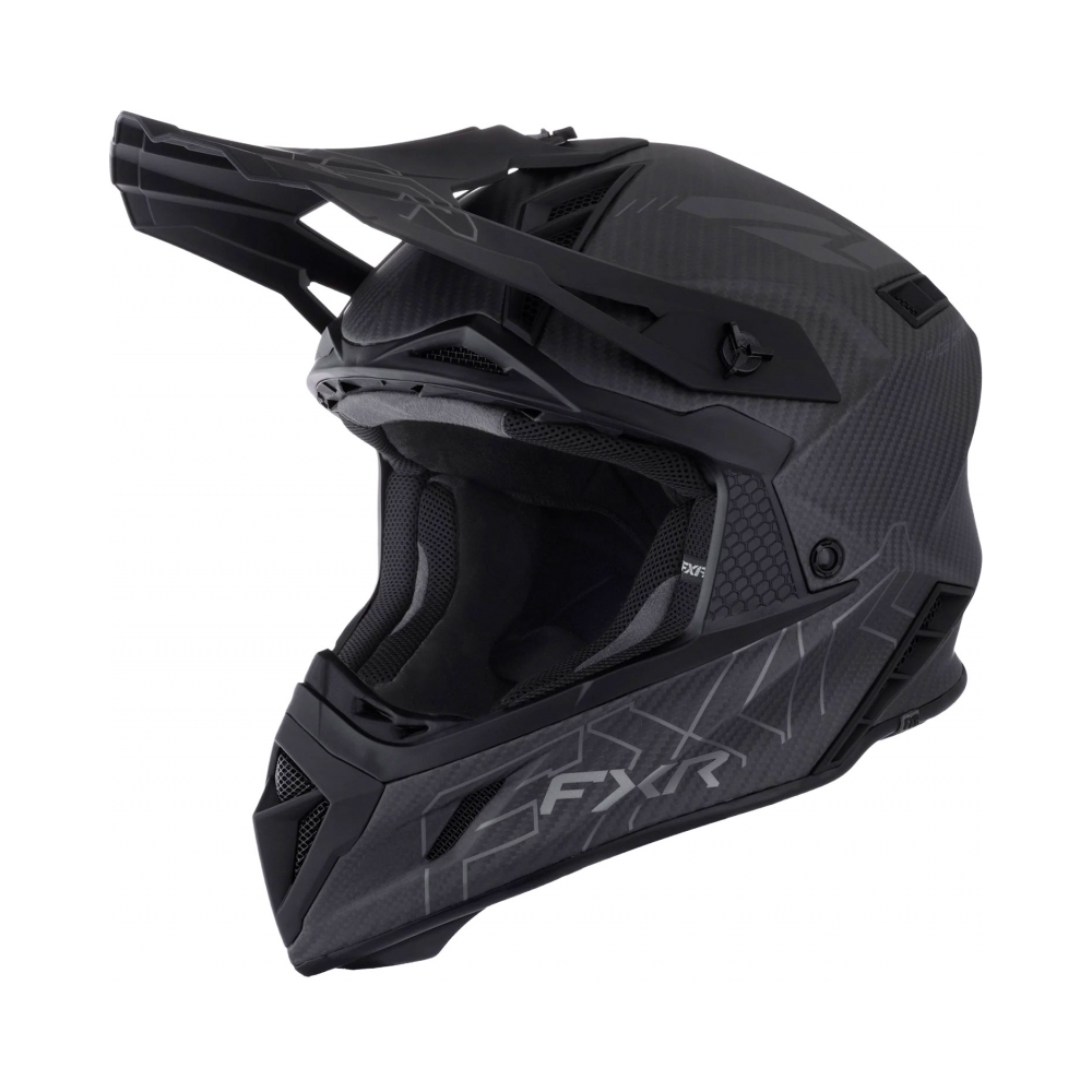 FXR Каска Helium Carbon Fidlock Black - изглед 1