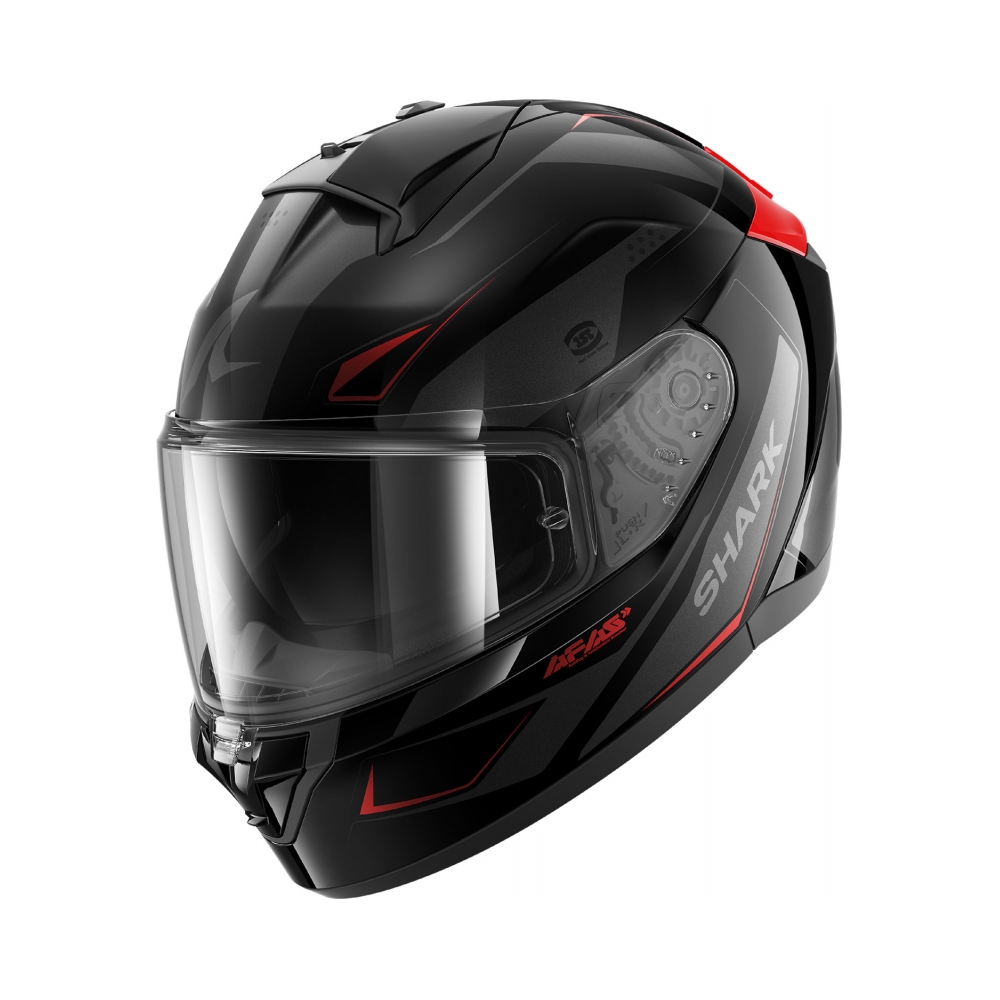 Shark Каска Ridill 2 Mekarium Black Anthracite Red - изглед 1