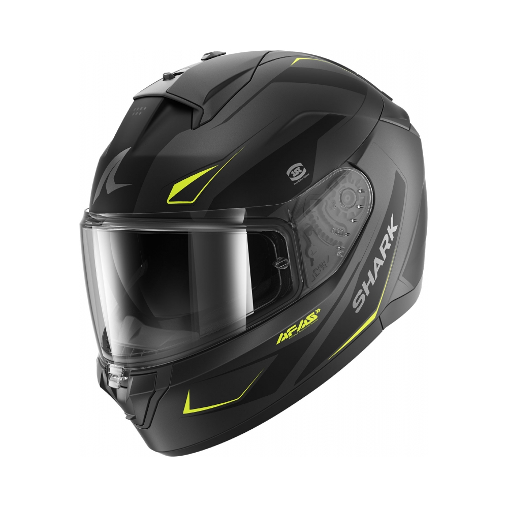 Shark Каска Ridill 2 Mekarium Mat Anthracite Yellow - изглед 1