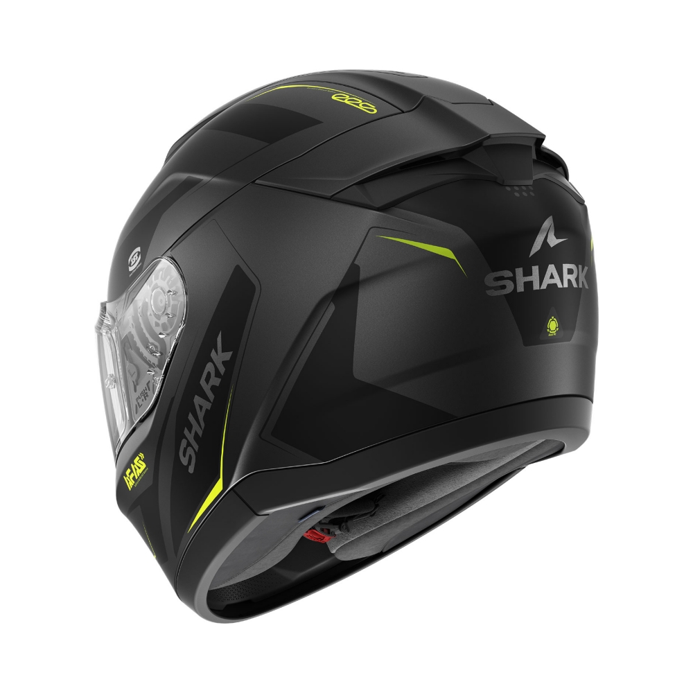 Shark Каска Ridill 2 Mekarium Mat Anthracite Yellow - изглед 2