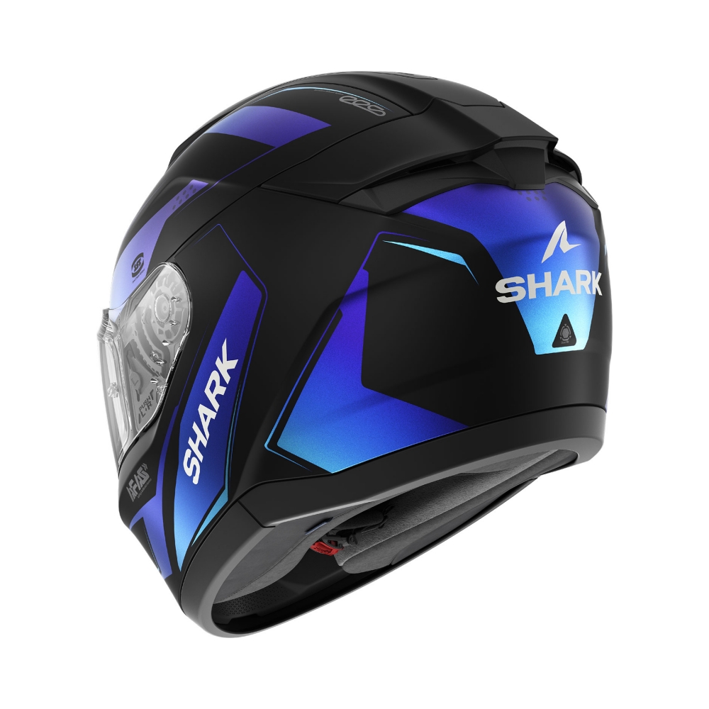 Shark Каска Ridill 2 Mekarium Mat Black Blue - изглед 2