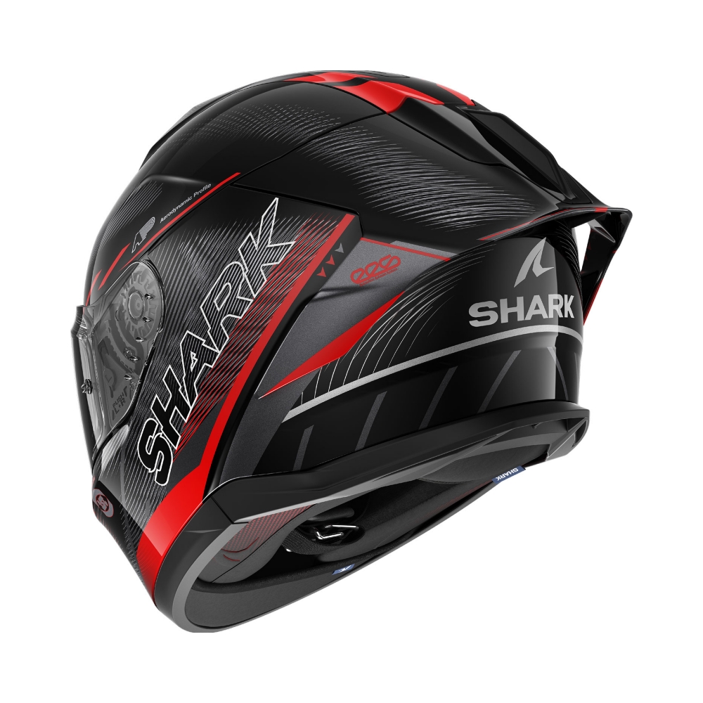 Shark Каска Skwal Cup Speed-Tech Black Red Anthracite - изглед 2 - BobiMX.com Shark Каска Skwal Cup Speed-Tech Black Red Anthracite - изглед 2