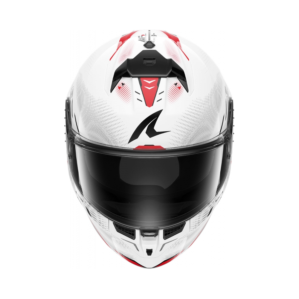 Shark Каска Skwal Cup Speed-Tech White Red Black - изглед 3 - BobiMX.com Shark Каска Skwal Cup Speed-Tech White Red Black - изглед 3