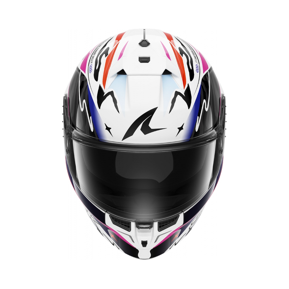 Shark Каска Skwal Cup Speed-Fancy White Black Orange - изглед 3 - BobiMX.com Shark Каска Skwal Cup Speed-Fancy White Black Orange - изглед 3