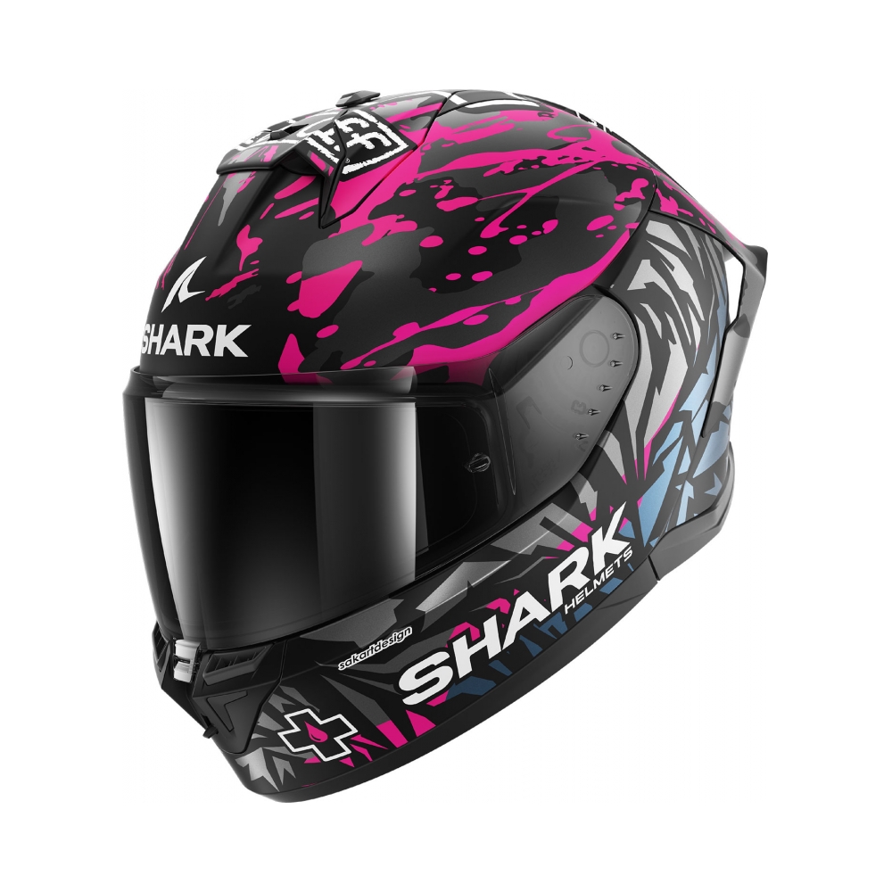 Shark Каска Skwal Cup Replica Redding Mat Black Violet Blue - изглед 1 - BobiMX.com Shark Каска Skwal Cup Replica Redding Mat Black Violet Blue - изглед 1