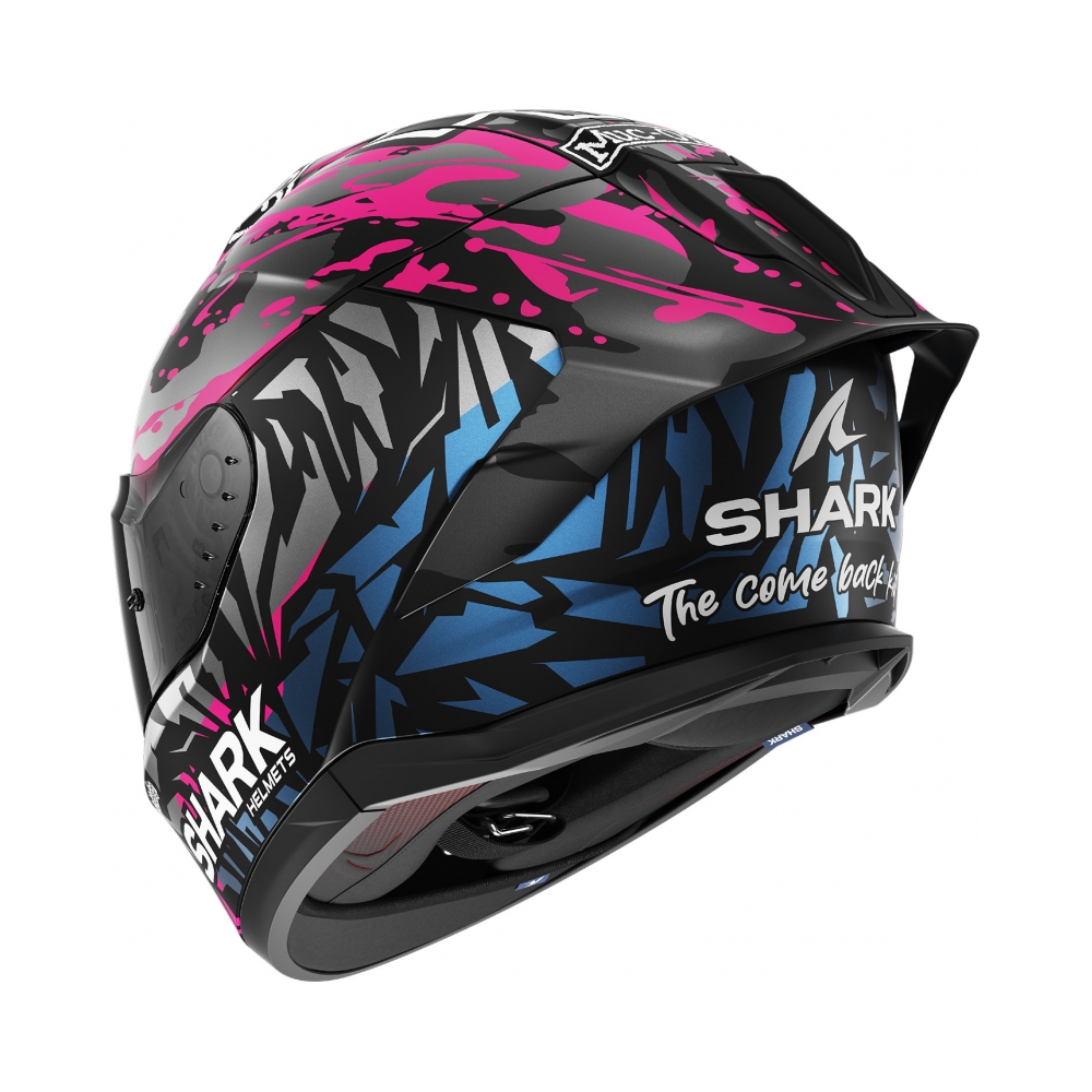 Shark Каска Skwal Cup Replica Redding Mat Black Violet Blue - изглед 2 - BobiMX.com Shark Каска Skwal Cup Replica Redding Mat Black Violet Blue - изглед 2