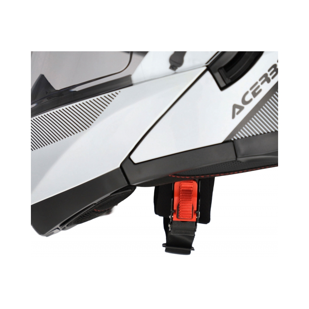 Acerbis Каска Serel White Red - изглед 11 - BobiMX.com Acerbis Каска Serel White Red - изглед 11