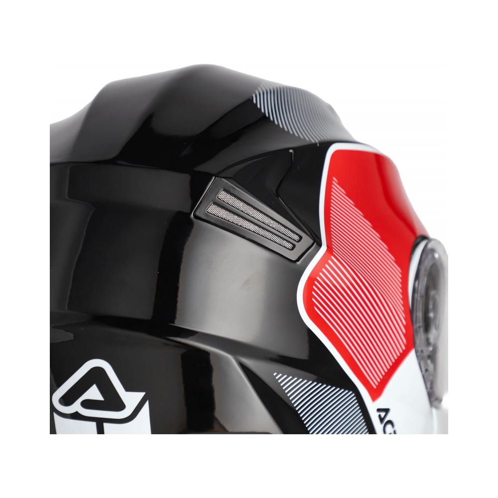 Acerbis Каска Serel White Red - изглед 8 - BobiMX.com Acerbis Каска Serel White Red - изглед 8