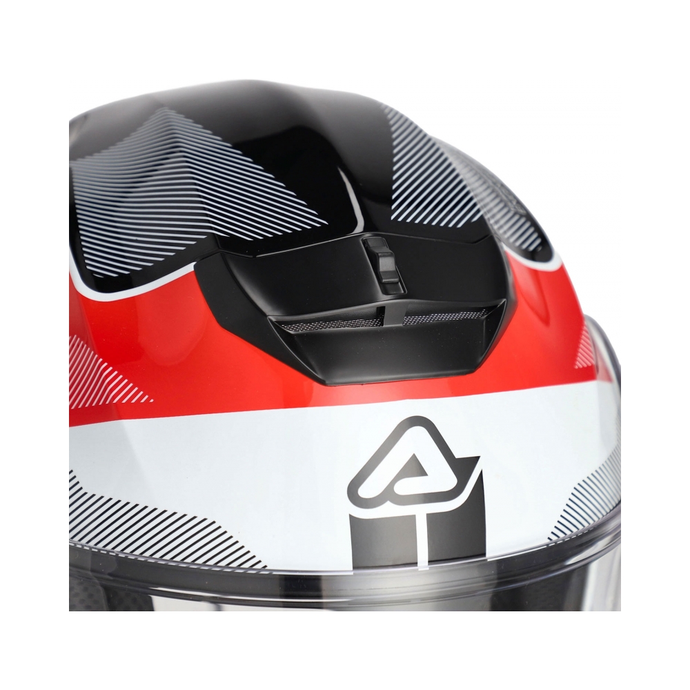 Acerbis Каска Serel White Red - изглед 9 - BobiMX.com Acerbis Каска Serel White Red - изглед 9