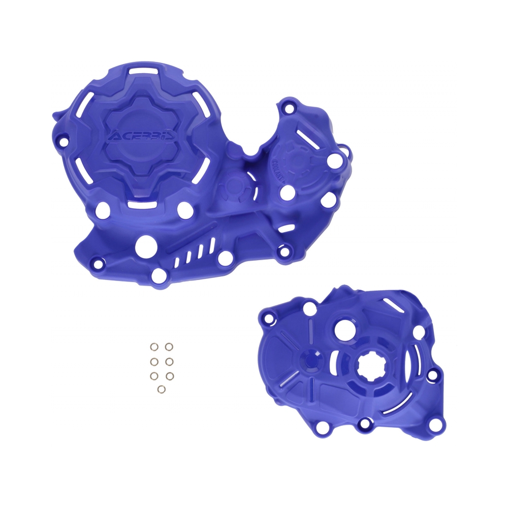Acerbis Комплект предпазители за капаци X-Power за Yamaha YZ450F 2026 син - изглед 1