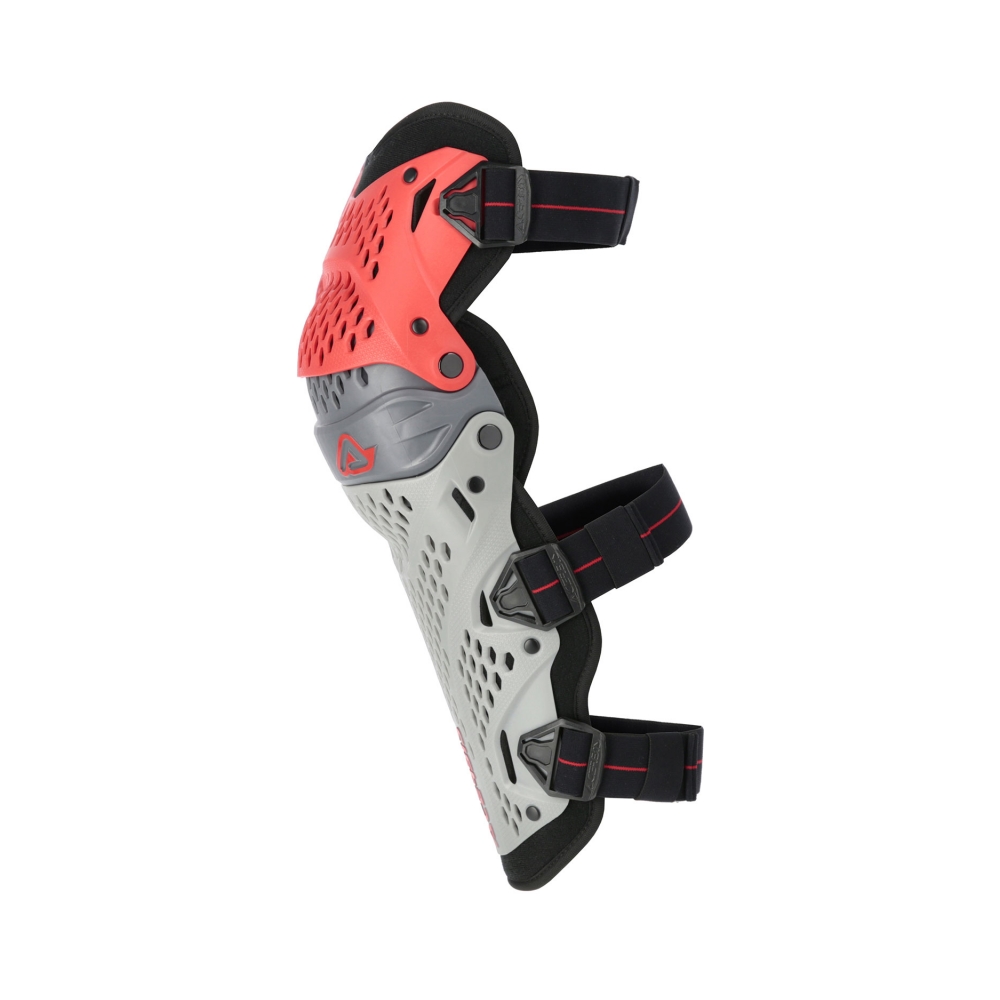 Acerbis Наколенки Impact Pro Red / Grey - изглед 4
