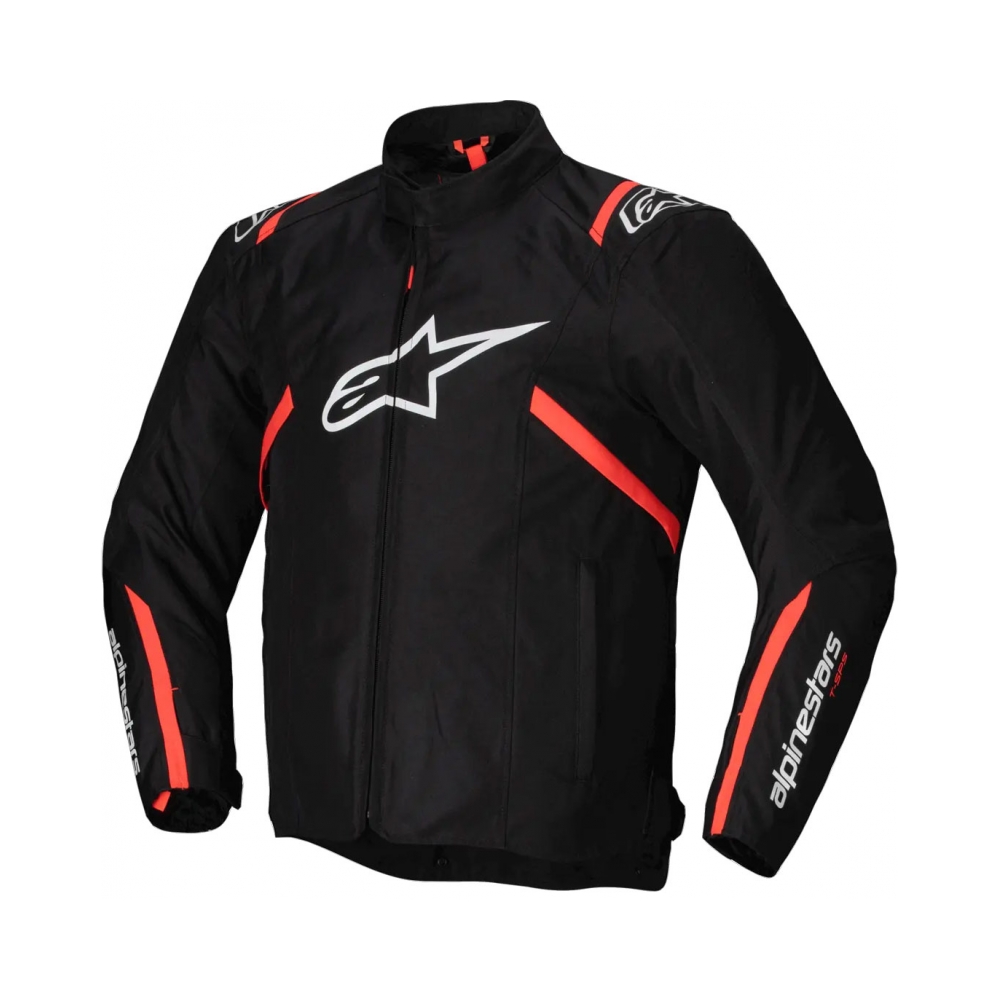 Alpinestars Яке T-SPS V2 Waterproof Black/White/Red Fluo - изглед 1