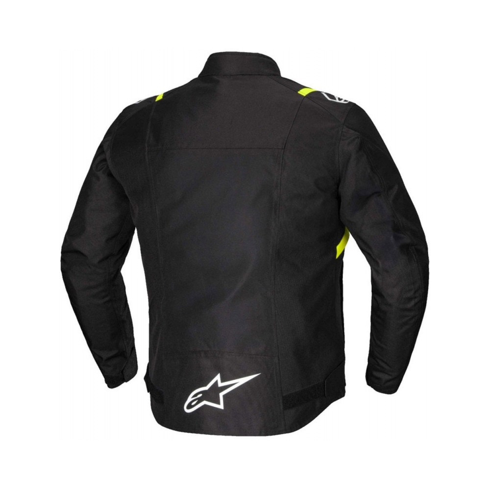 Alpinestars Яке T-SPS V2 Waterproof Black/White/Yellow Fluo - изглед 2 - BobiMX.com Alpinestars Яке T-SPS V2 Waterproof Black/White/Yellow Fluo - изглед 2
