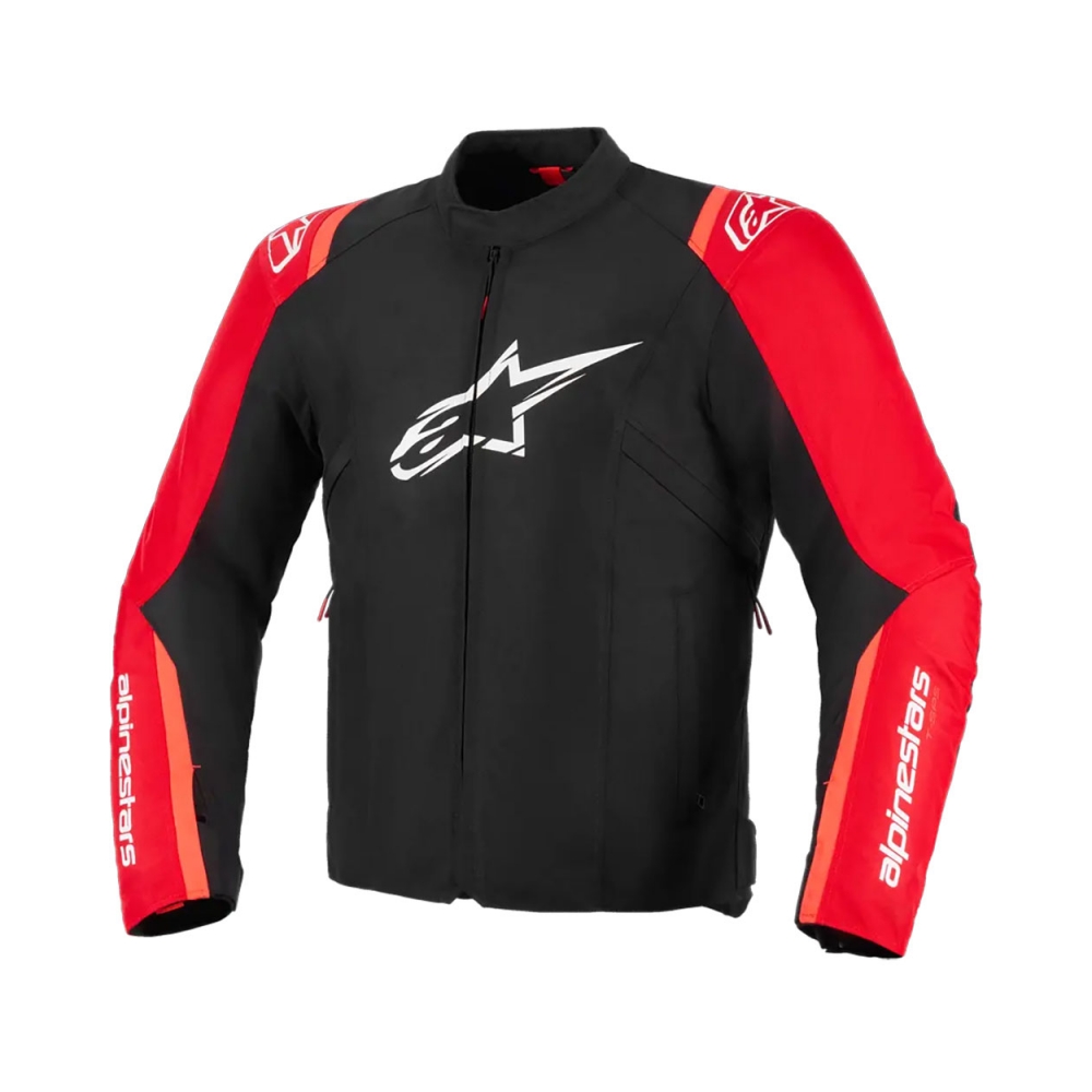 Alpinestars Яке T-SPS V2 Waterproof Black/Red Fluo - изглед 1