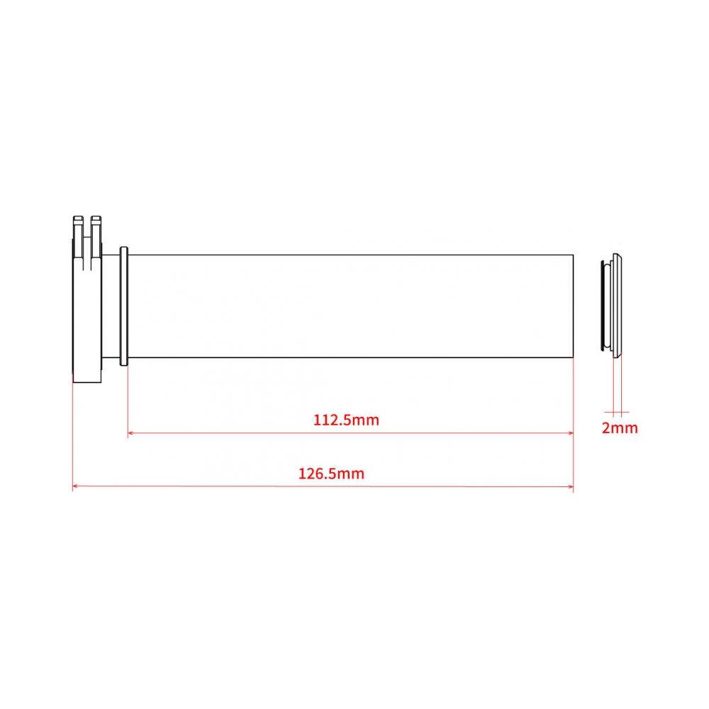 DRC-Zeta Алуминиева конзола за газ STD Yamaha YZ250F 12-26, YZ450F 14-26, WR250F 15-26, WR450F 16-26; Suzuki RM-Z250 07-26 - изглед 3