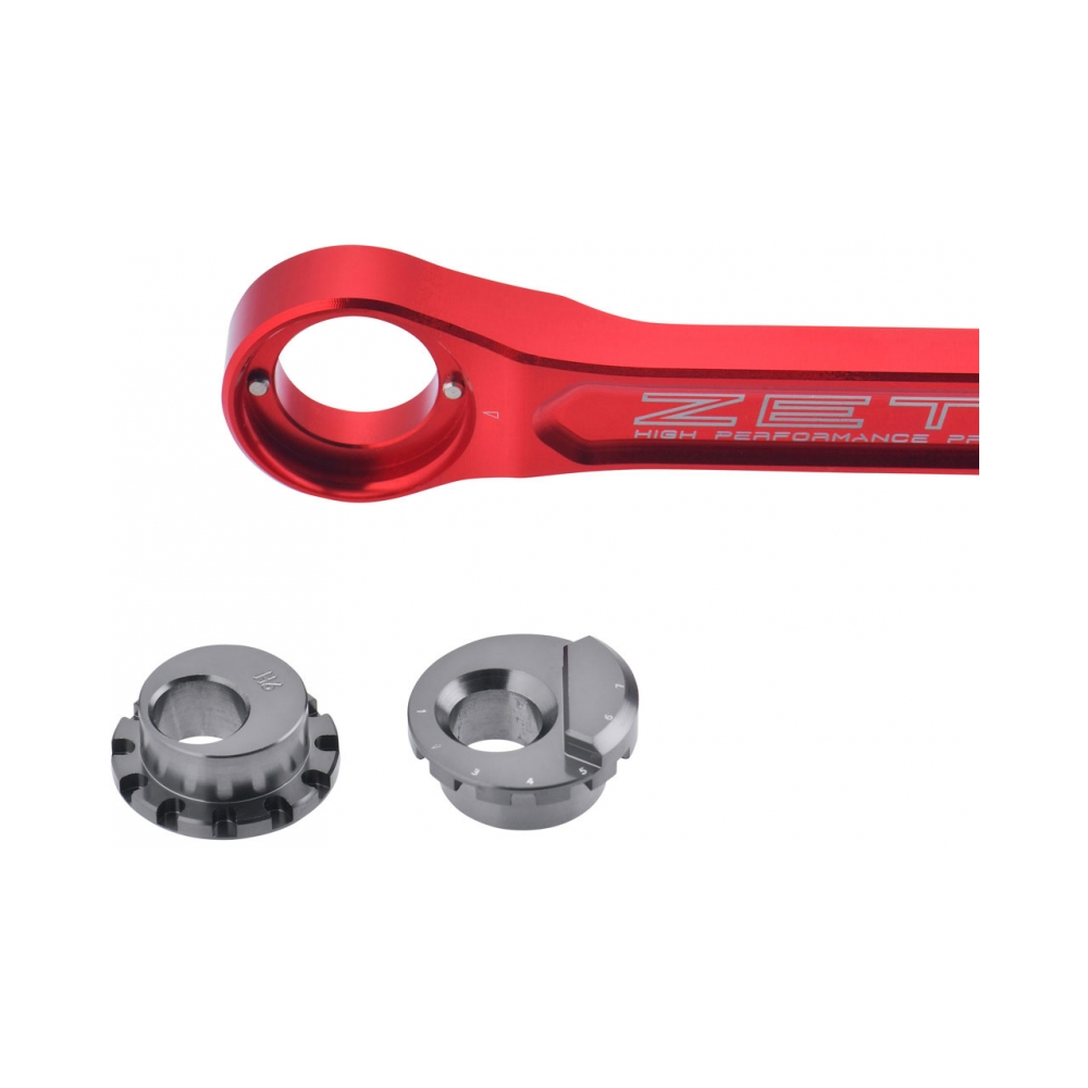 DRC-Zeta Регулируем линк за сваляне на височина Honda CRF250R/RX 22-24, CRF450R/RX 21-24 - изглед 2 - BobiMX.com DRC-Zeta Регулируем линк за сваляне на височина Honda CRF250R/RX 22-24, CRF450R/RX 21-24 - изглед 2