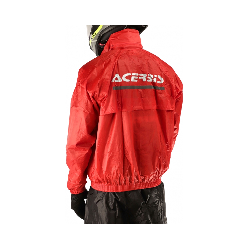 Acerbis Дъждобран Logo Червен - изглед 5