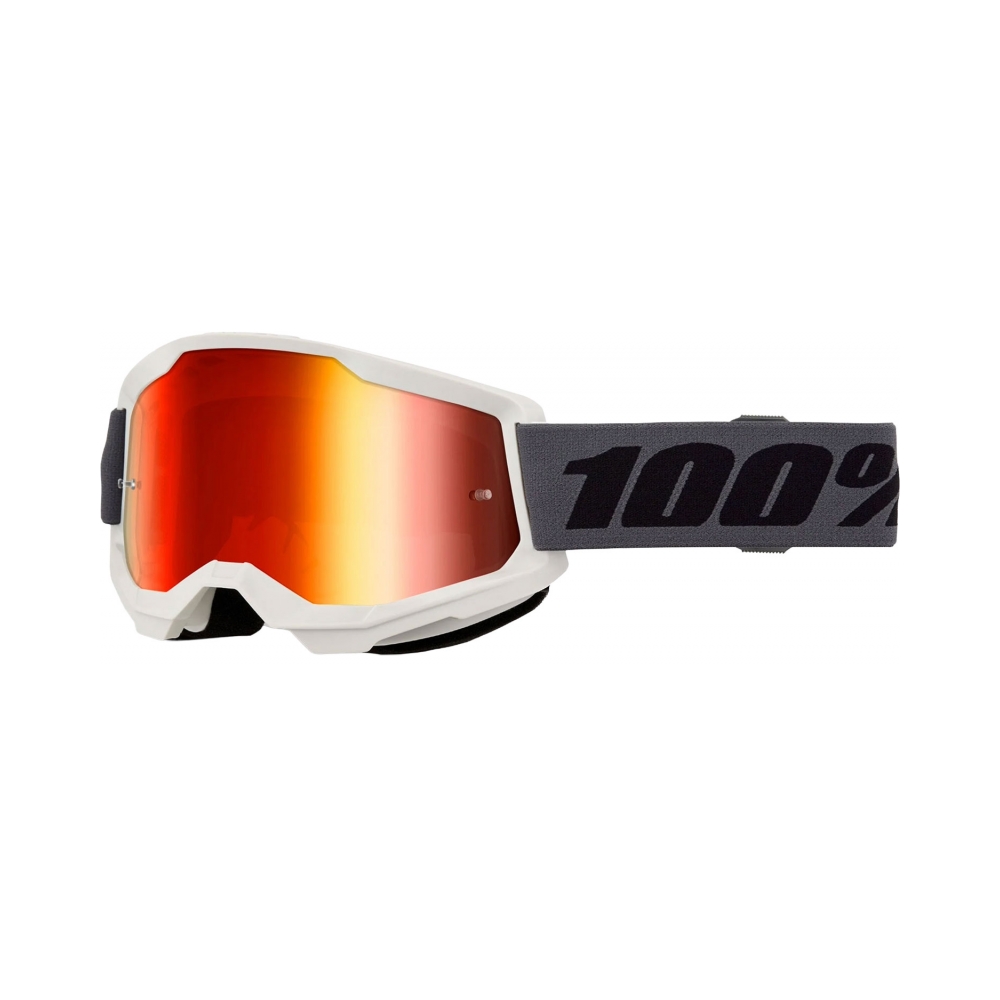 100% Очила Strata 2 Grey - Red Mirror Lens - изглед 1