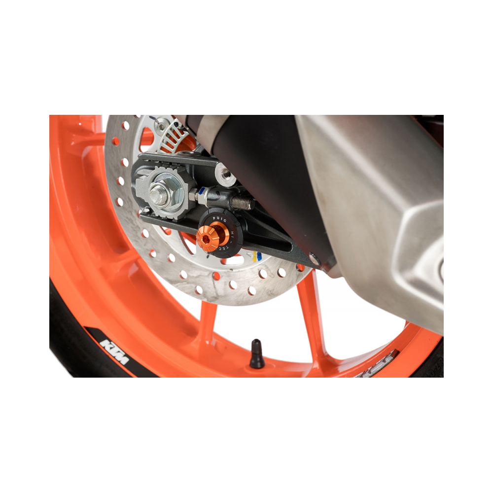 Puig Слайдери Pro 10mm за стойка оранжев - изглед 3