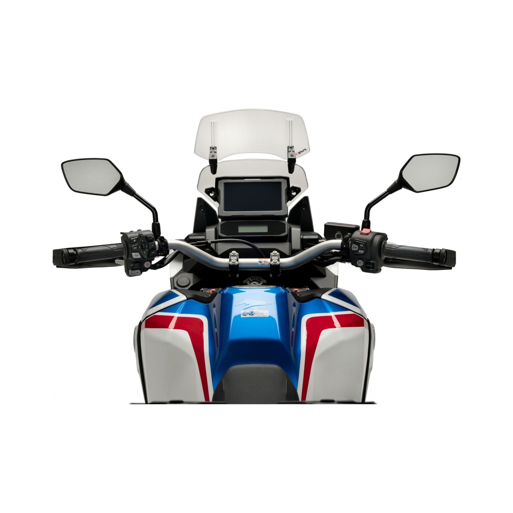 Puig Регулируема допълнителна слюда clip-on 300x130mm smoke - изглед 5