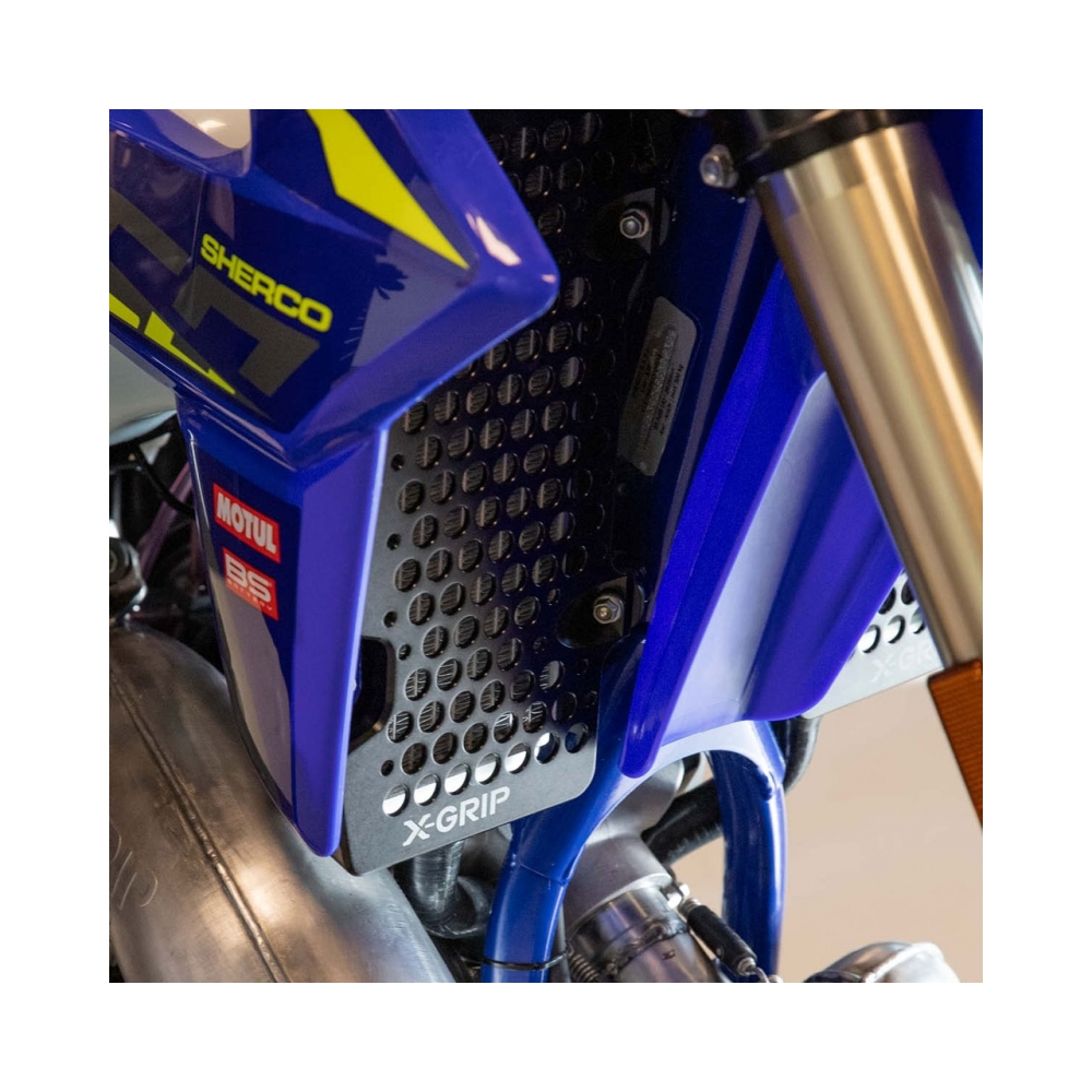 X-Grip Предпазители за радиатори Sherco SE/SEF 25-26 син - изглед 4 - BobiMX.com X-Grip Предпазители за радиатори Sherco SE/SEF 25-26 син - изглед 4
