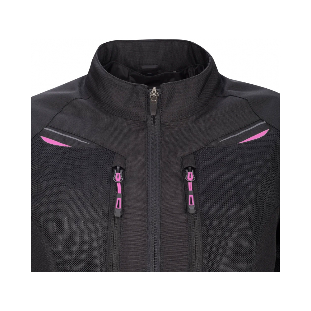 Bering Дамско яке Brazilia Black/Fuchsia - изглед 4 - BobiMX.com Bering Дамско яке Brazilia Black/Fuchsia - изглед 4