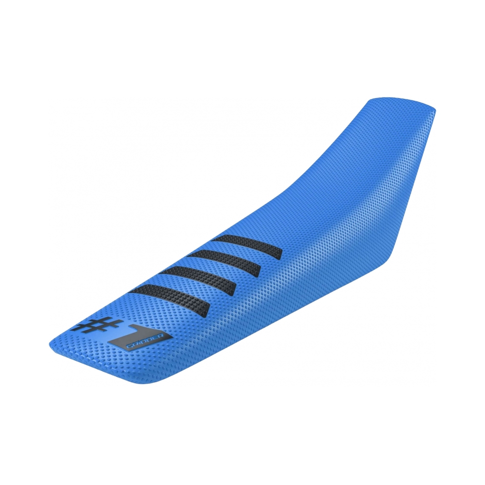 Onegripper Калъф за седалка универсален RIBBED син черен - изглед 1
