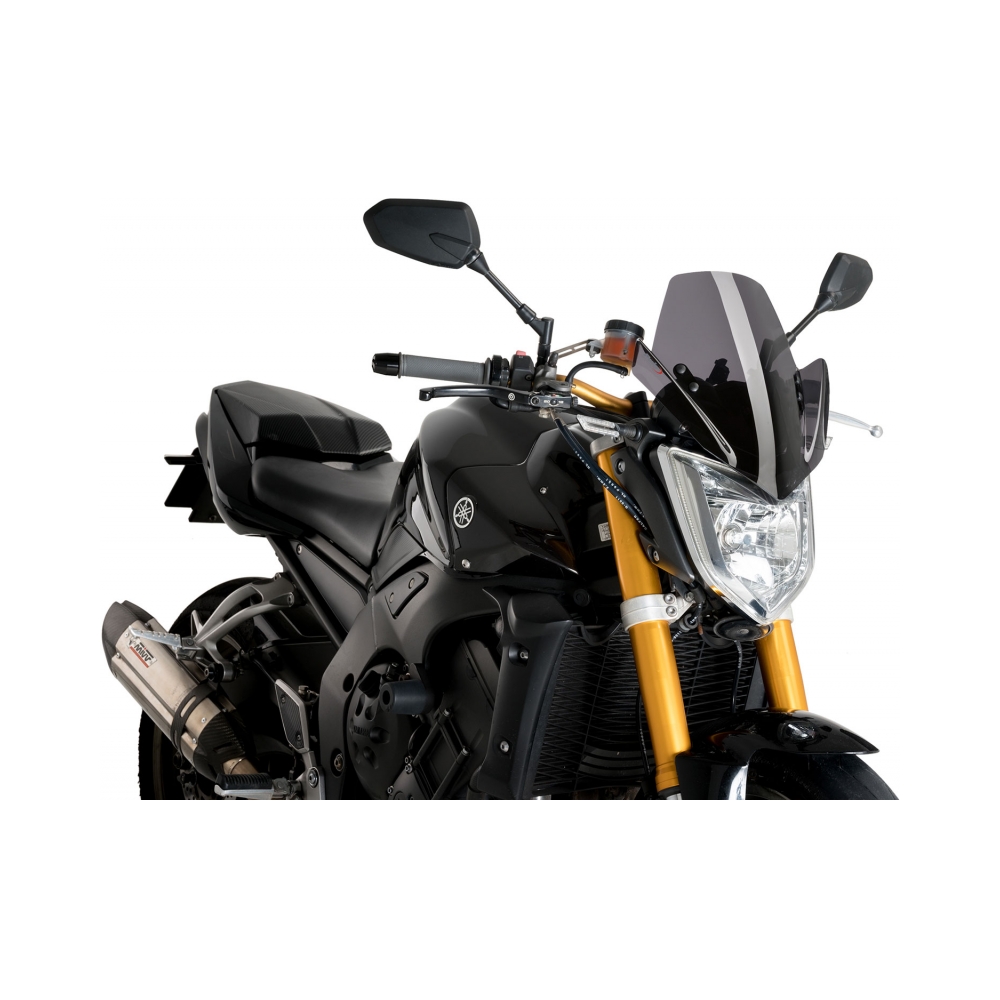 Puig Слюда New Generation Sport Yamaha FZ1 06-15 Dark smoke - изглед 2