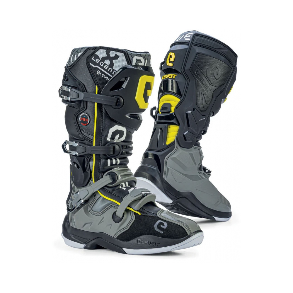 Eleveit Ботуши X-Legend Boots Grey Yellow - изглед 1 - BobiMX.com Eleveit Ботуши X-Legend Boots Grey Yellow - изглед 1