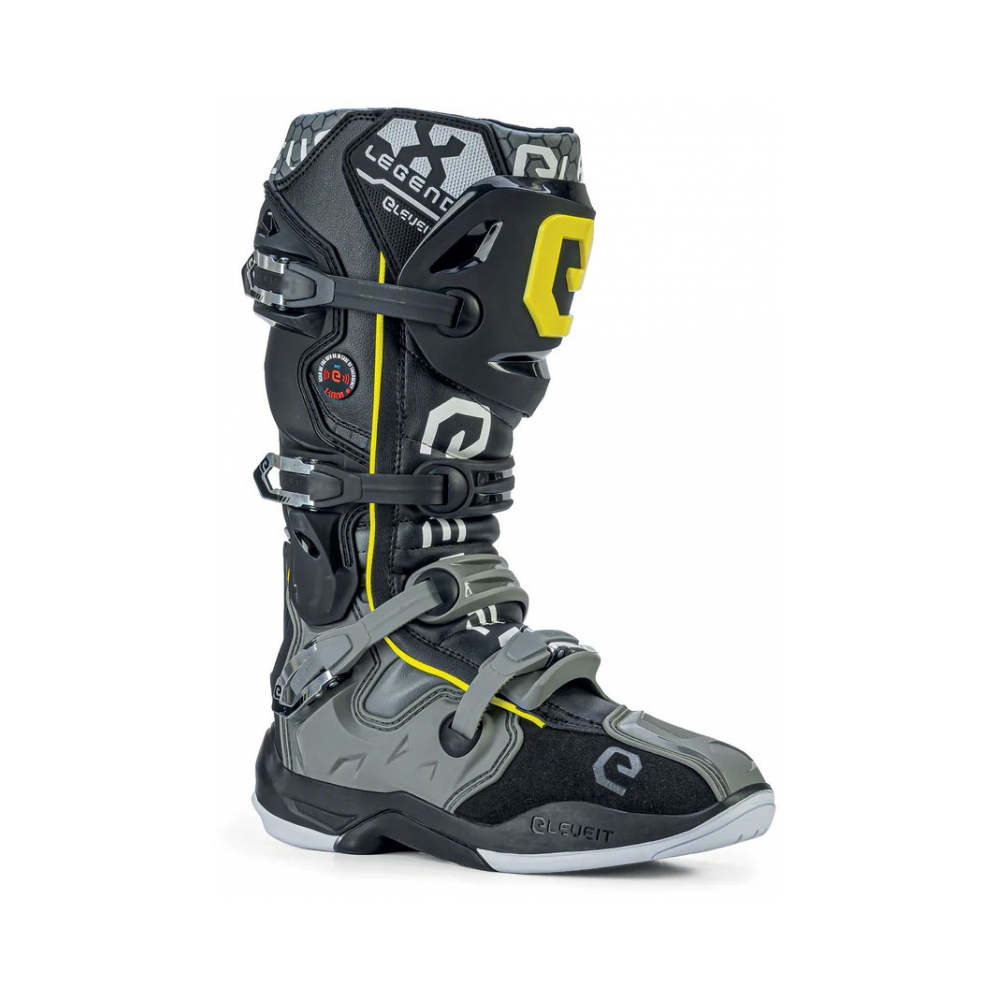 Eleveit Ботуши X-Legend Boots Grey Yellow - изглед 2 - BobiMX.com Eleveit Ботуши X-Legend Boots Grey Yellow - изглед 2